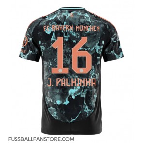 Bayern Munich Joao Palhinha #16 Replik Auswärtstrikot 2024-25 Kurzarm